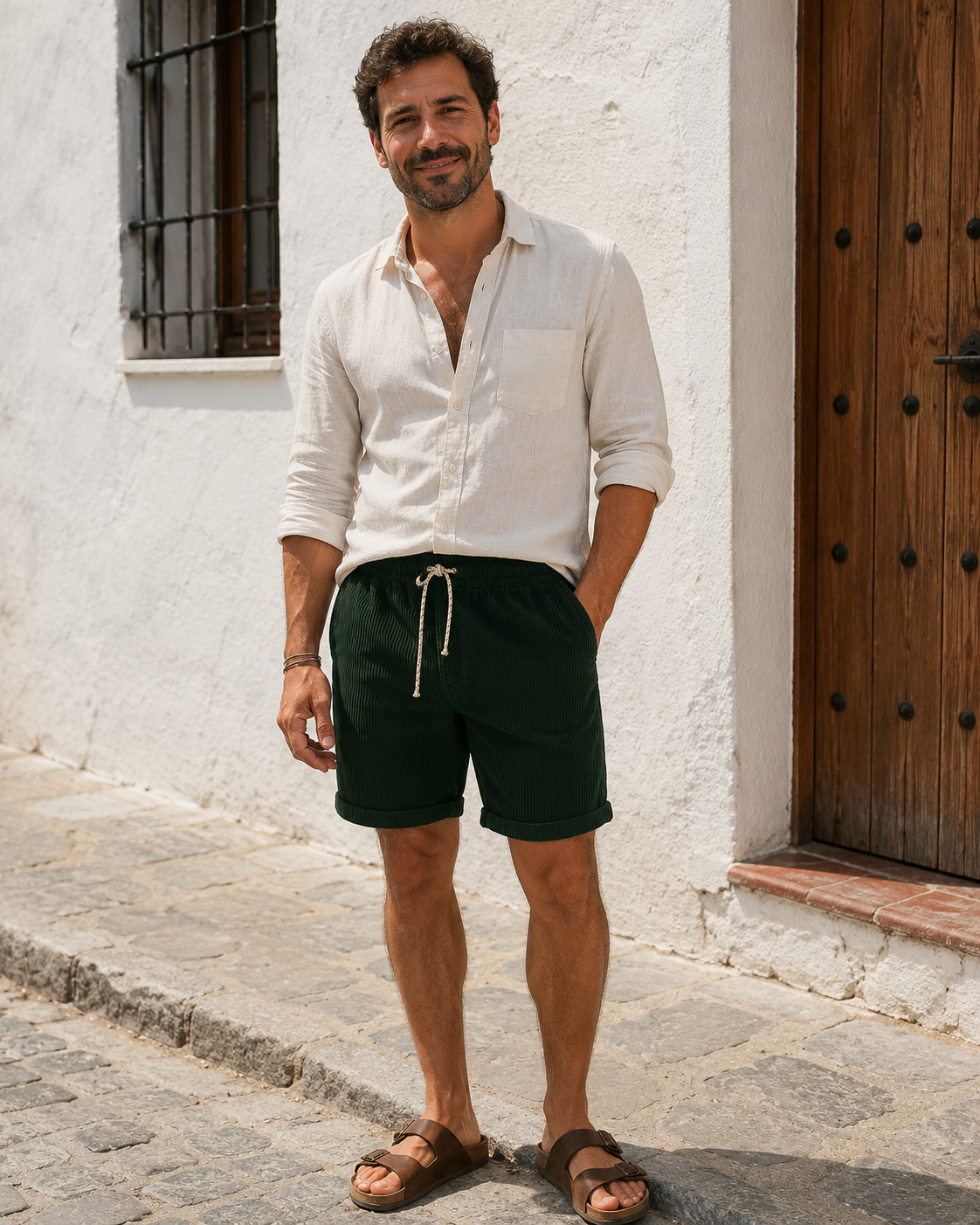 David™ | Pantalons curts de flanell