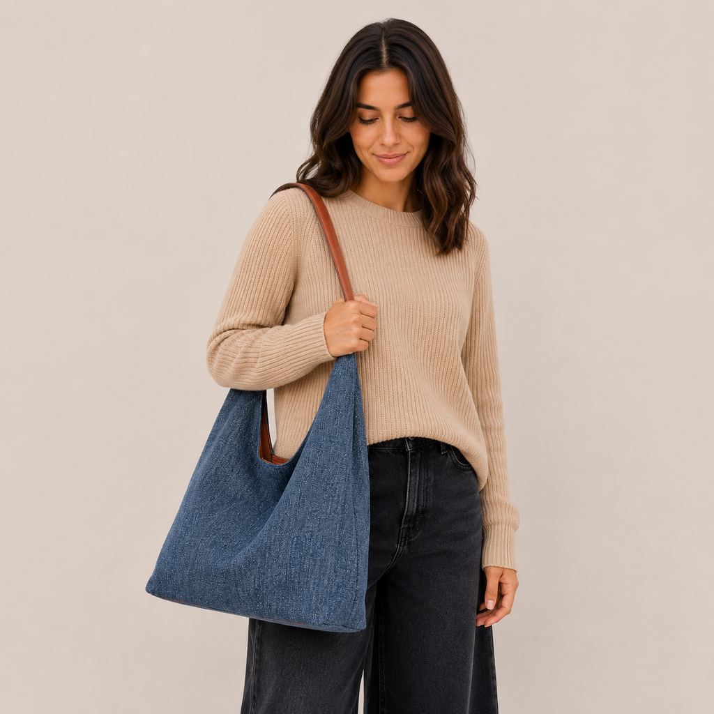 Bolso tote vaquero