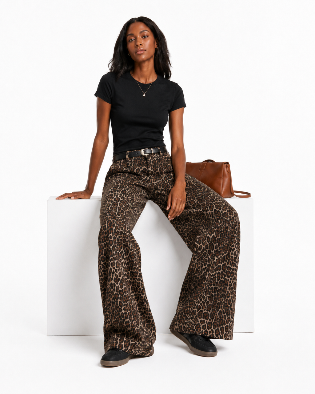 Pantalon léopard