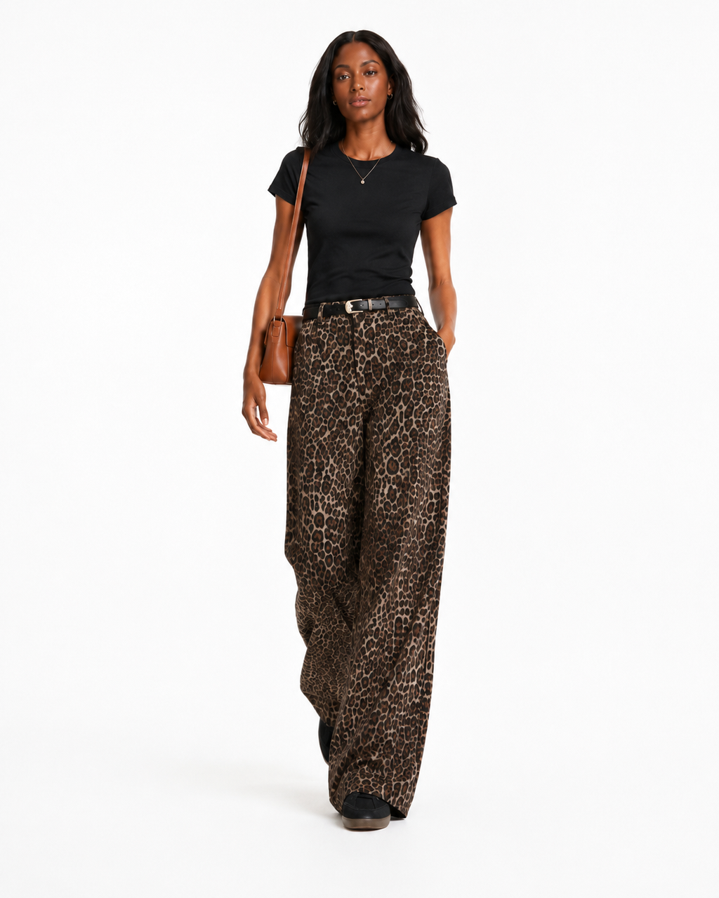 Pantalon léopard