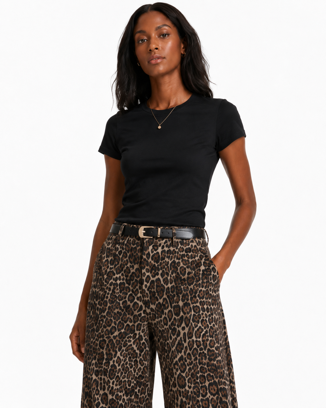 Pantalon léopard