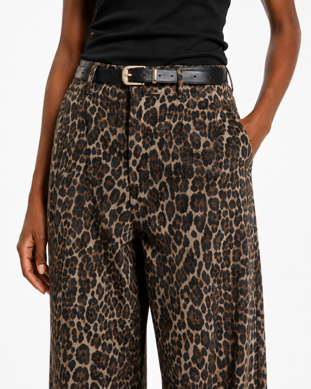 Pantalon léopard