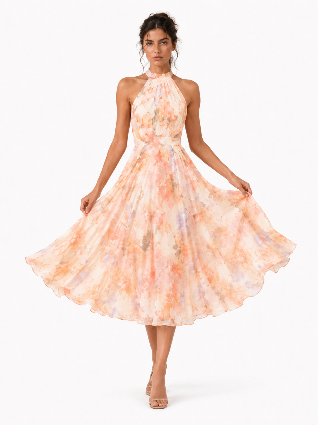 Vestit de coll americà