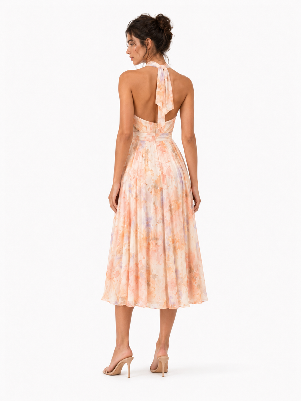 Robe à col américain