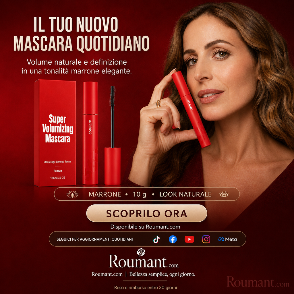 Mascara volume intense waterproof – cils fournis et définis