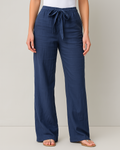 Pantalons elegants de lli