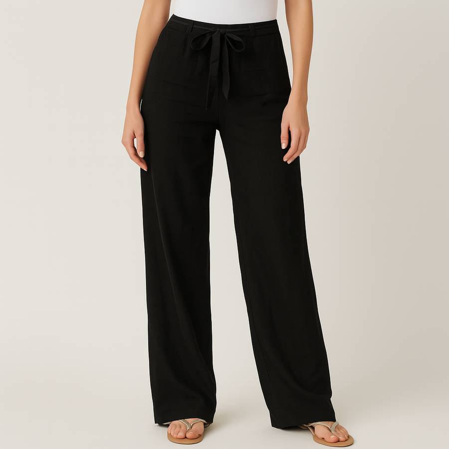 Pantaloni eleganti di lino