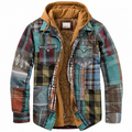 Chaqueta de cuadros para hombre
