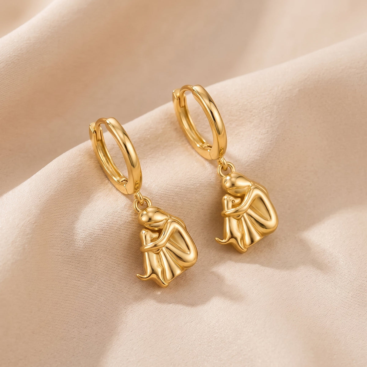 L’Étreinte éternelle — bague femme et chien