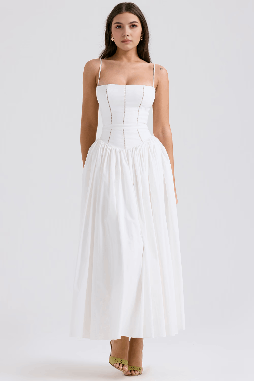 Vestit midi floral