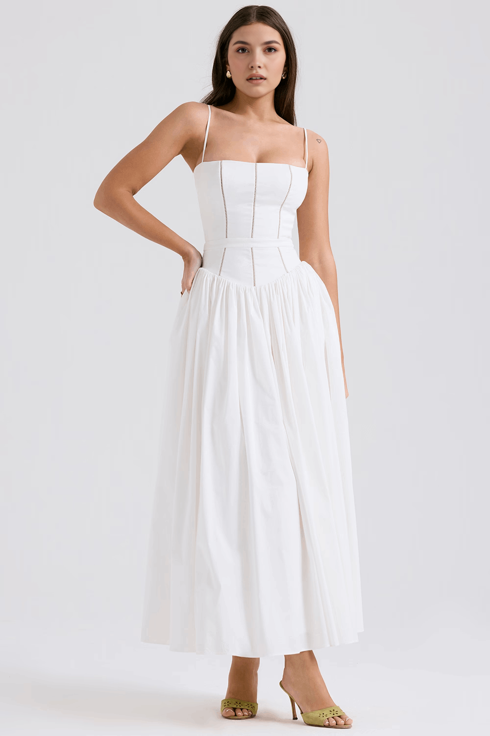 Vestit midi floral
