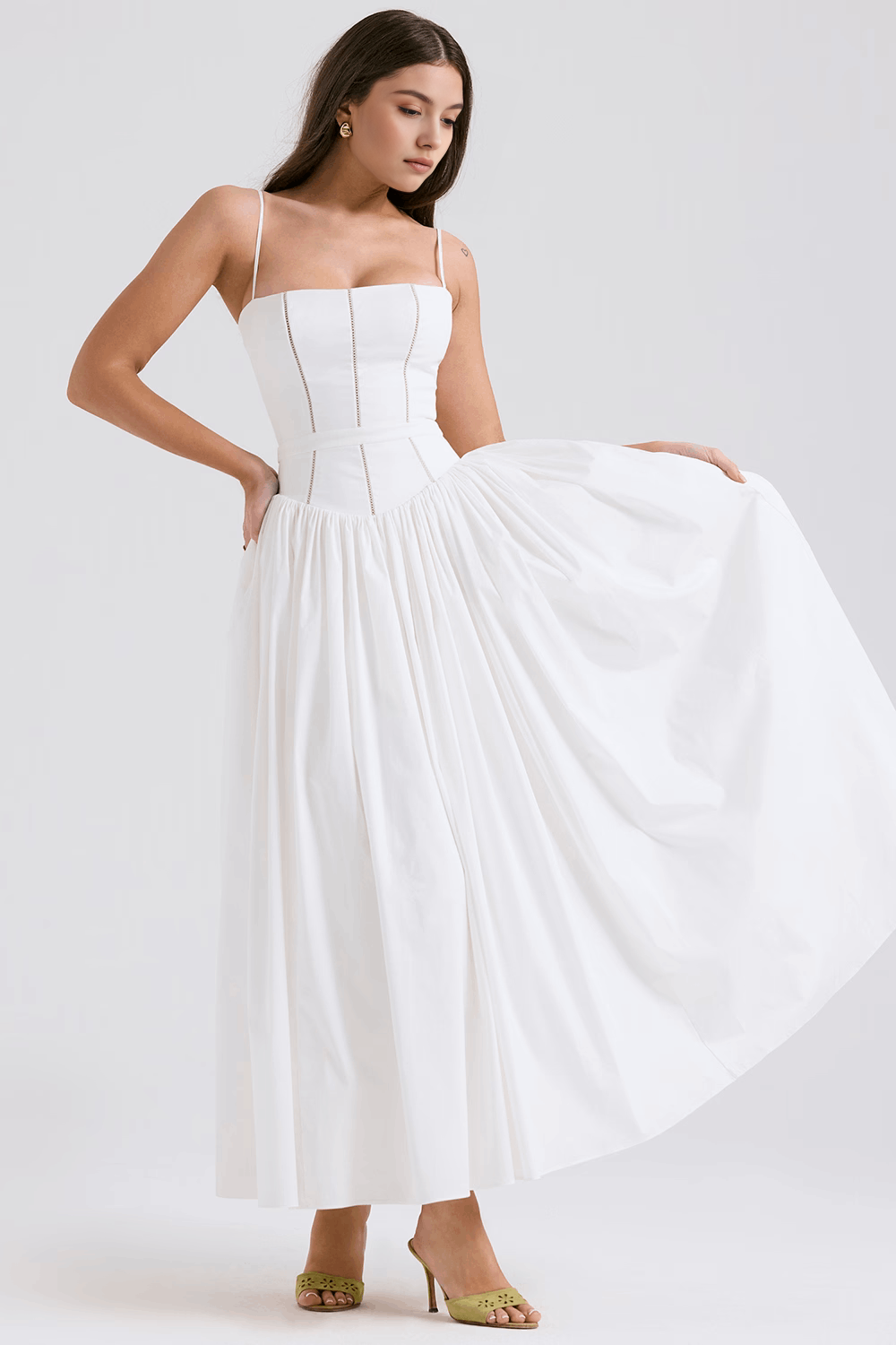 Vestit midi floral