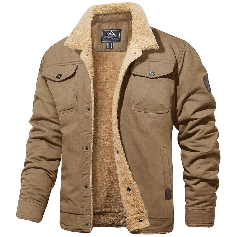 Chaqueta bomber abrigada