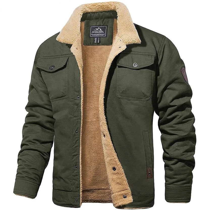 Chaqueta bomber abrigada