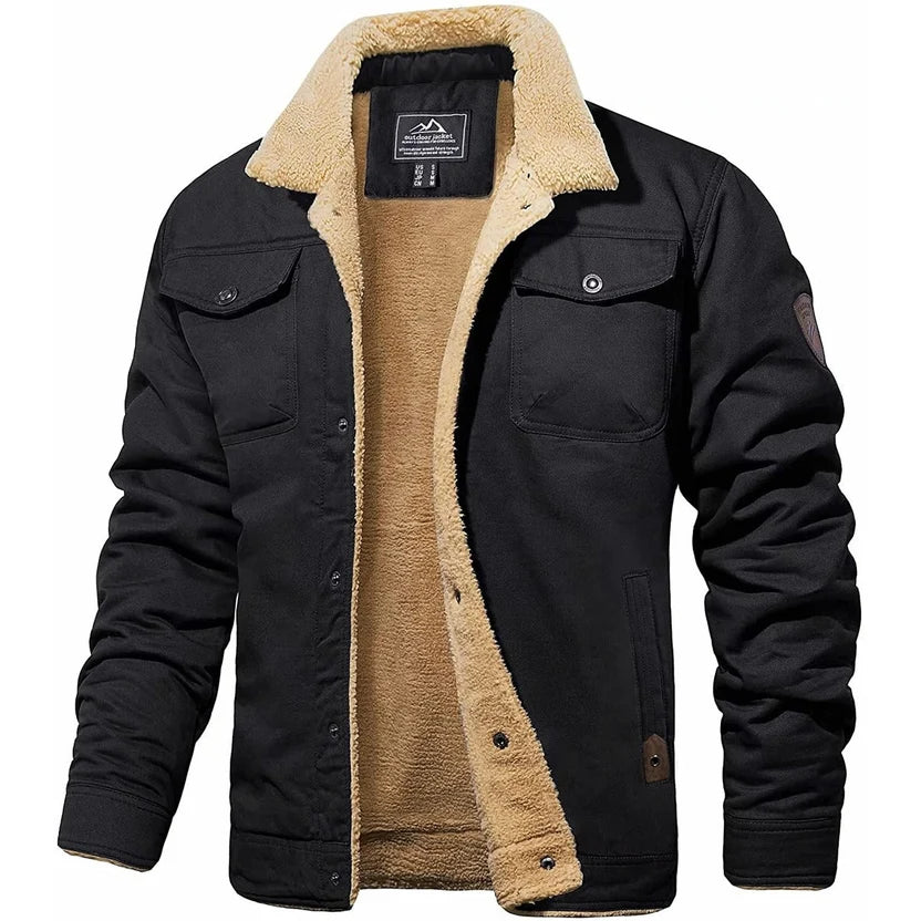 Chaqueta bomber abrigada
