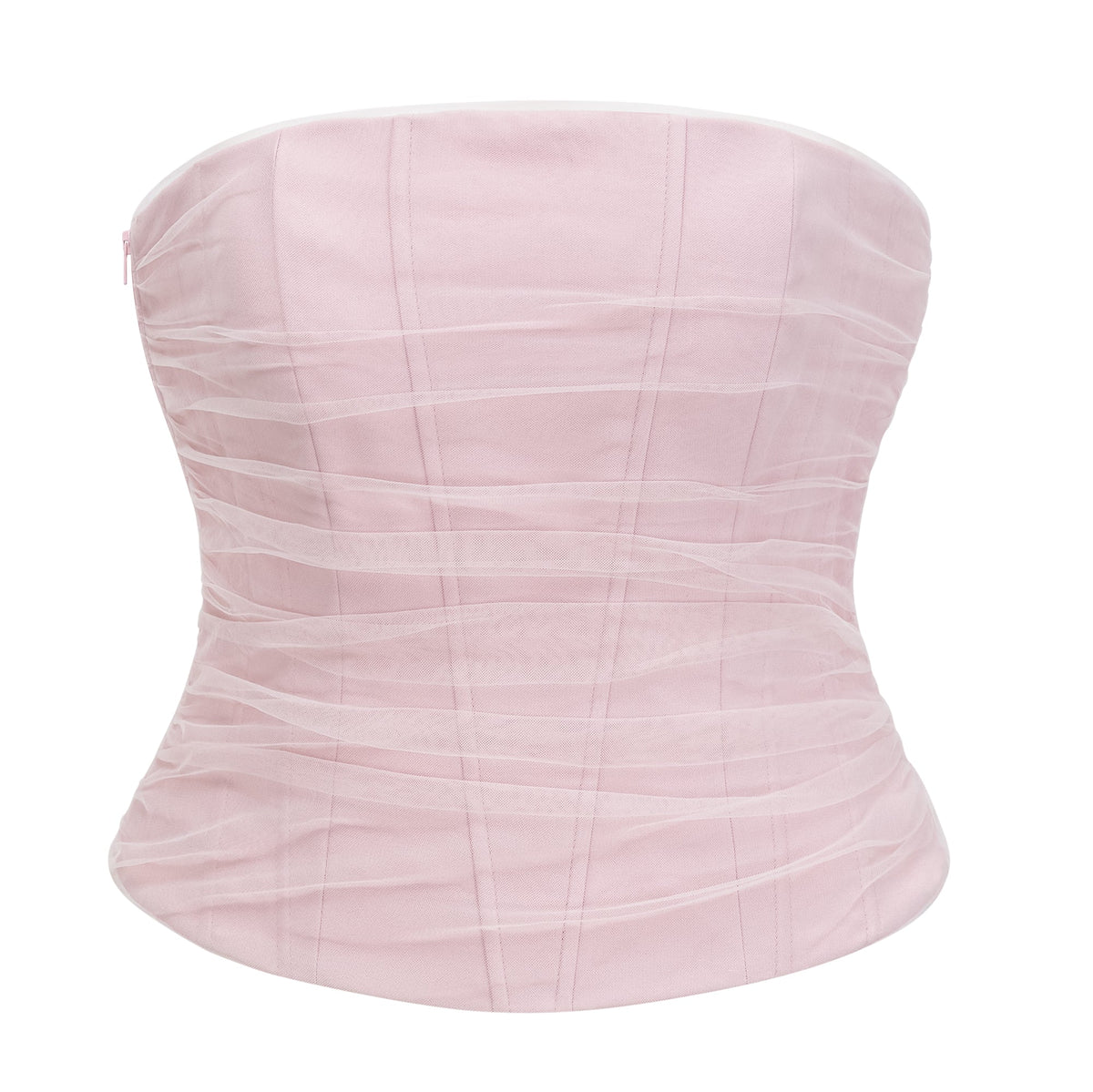 Conjunt de xal i corset rosa Zulema
