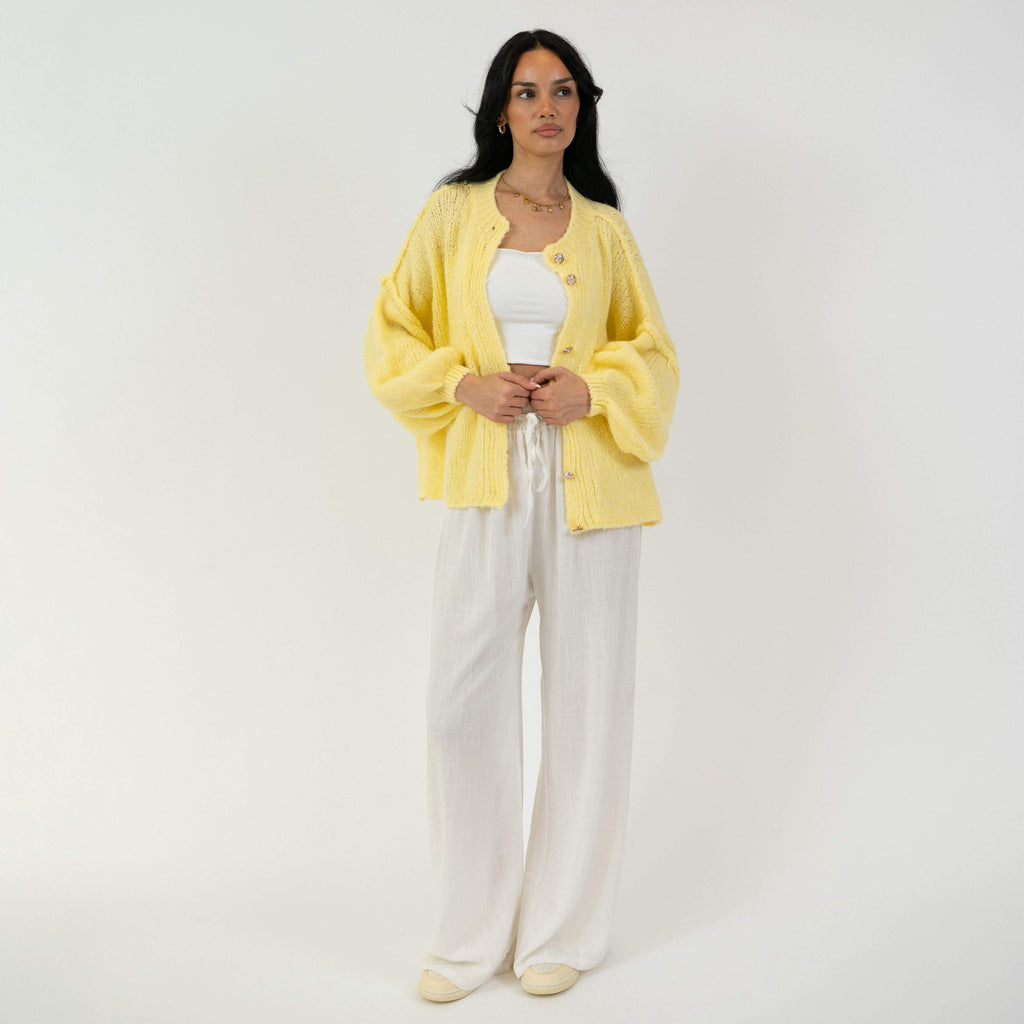 Càrdigan oversize llarg