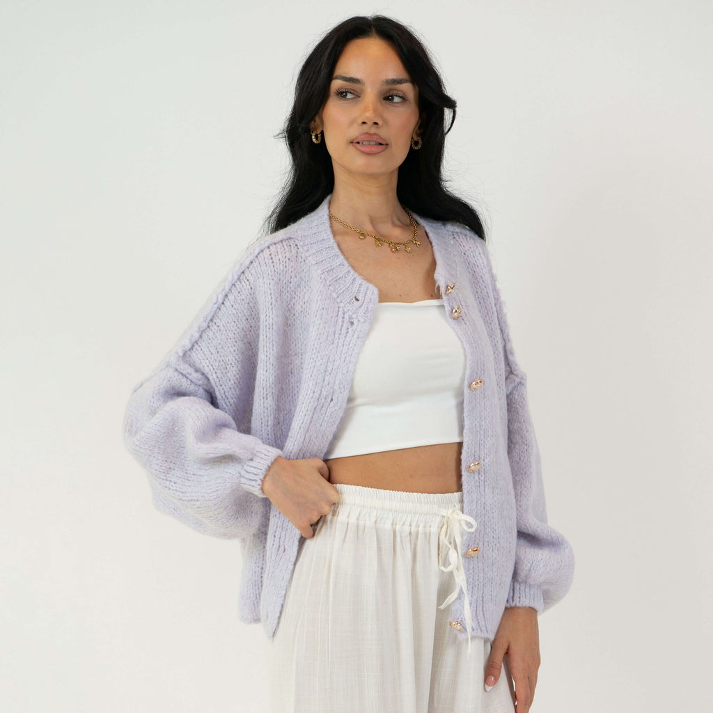 Càrdigan oversize llarg