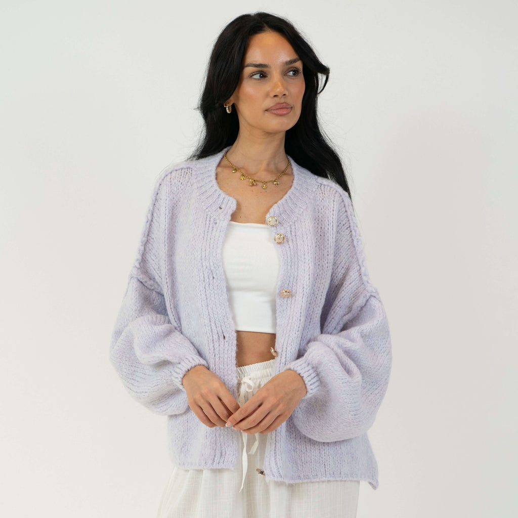 Càrdigan oversize llarg