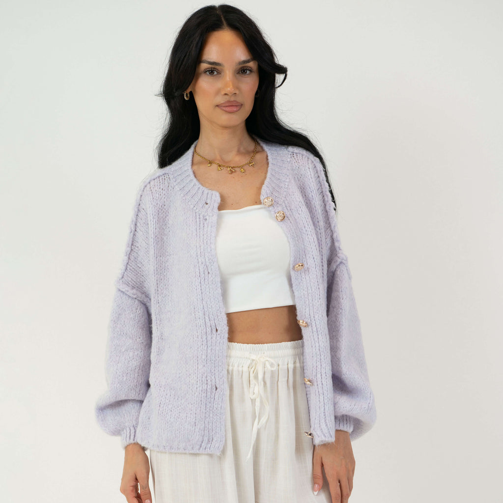 Càrdigan oversize llarg