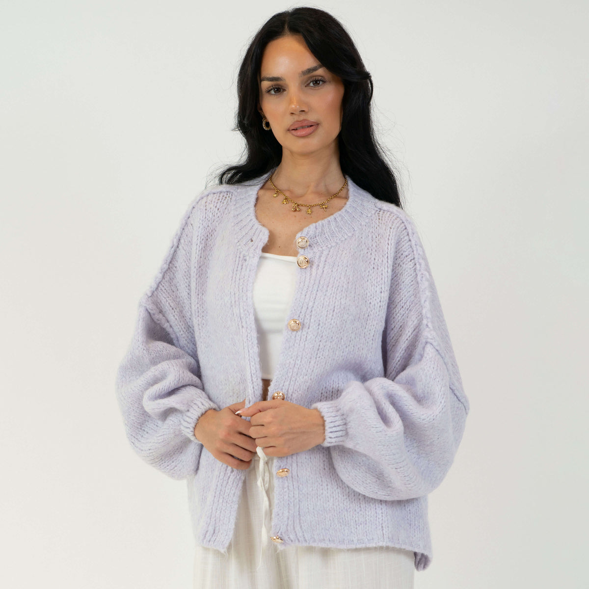 Càrdigan oversize llarg
