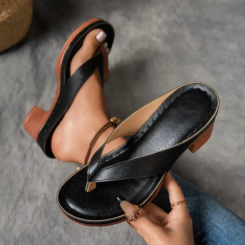 Sandales confortables et élégantes