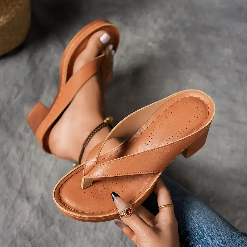 Sandales confortables et élégantes