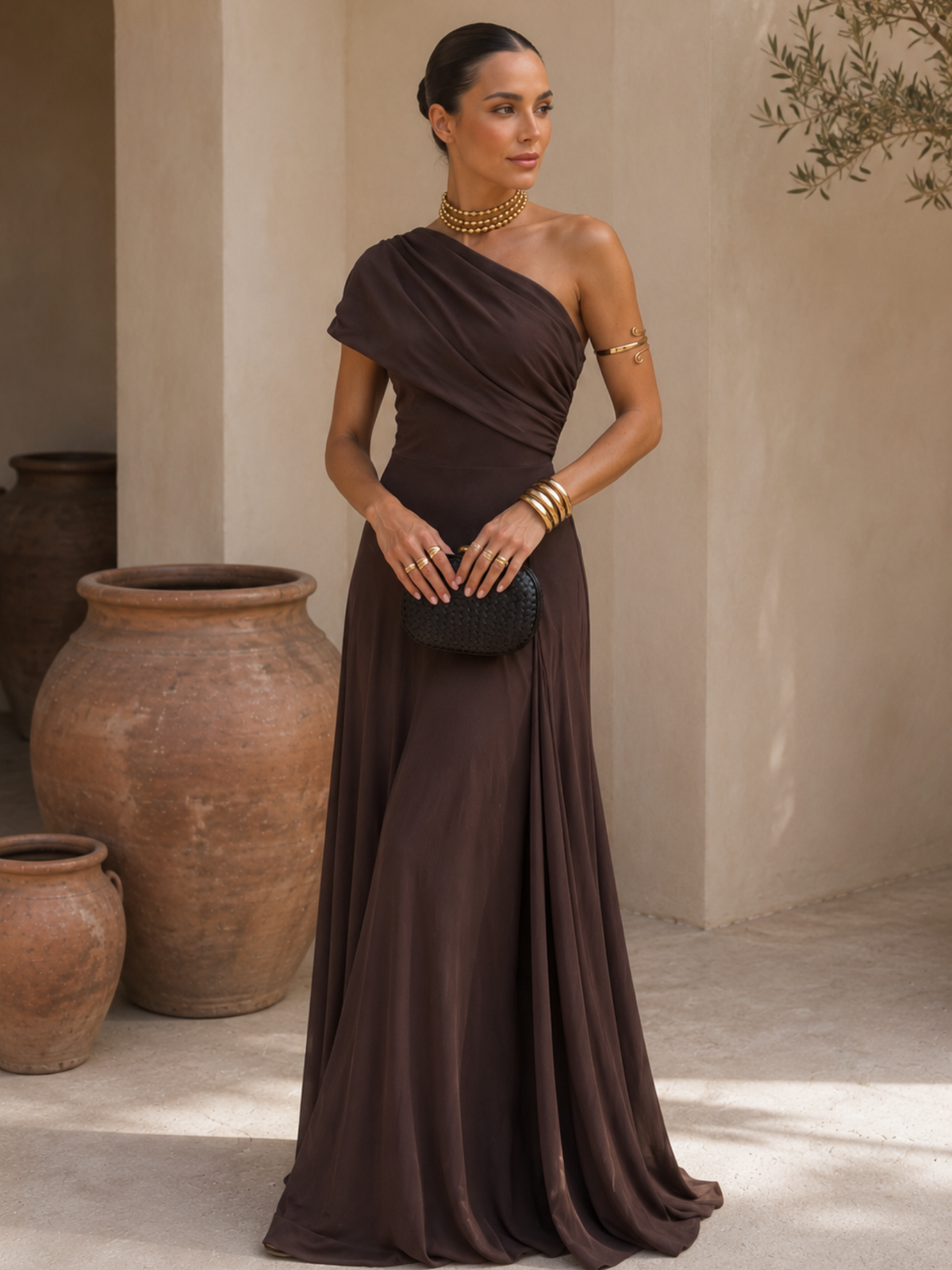 Abito Toledo color marrone