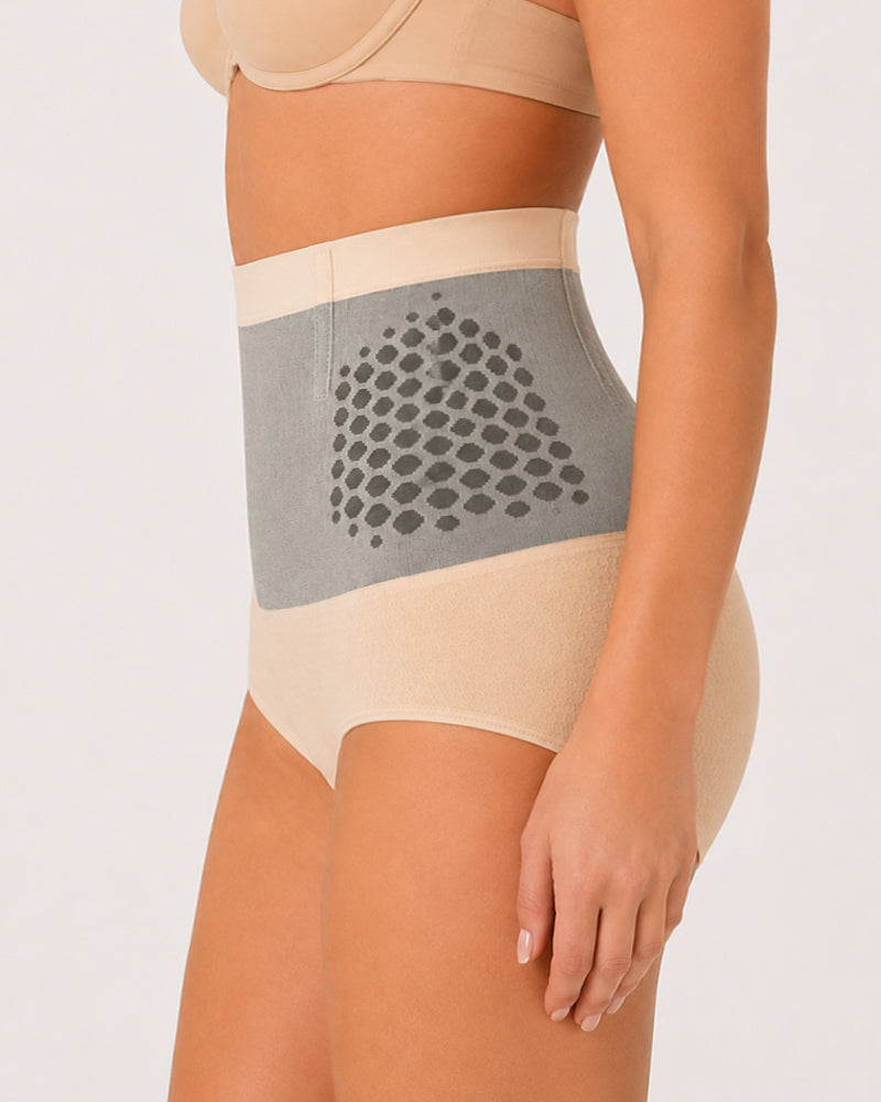 Set di 2 slip a vita alta effetto tummy control
