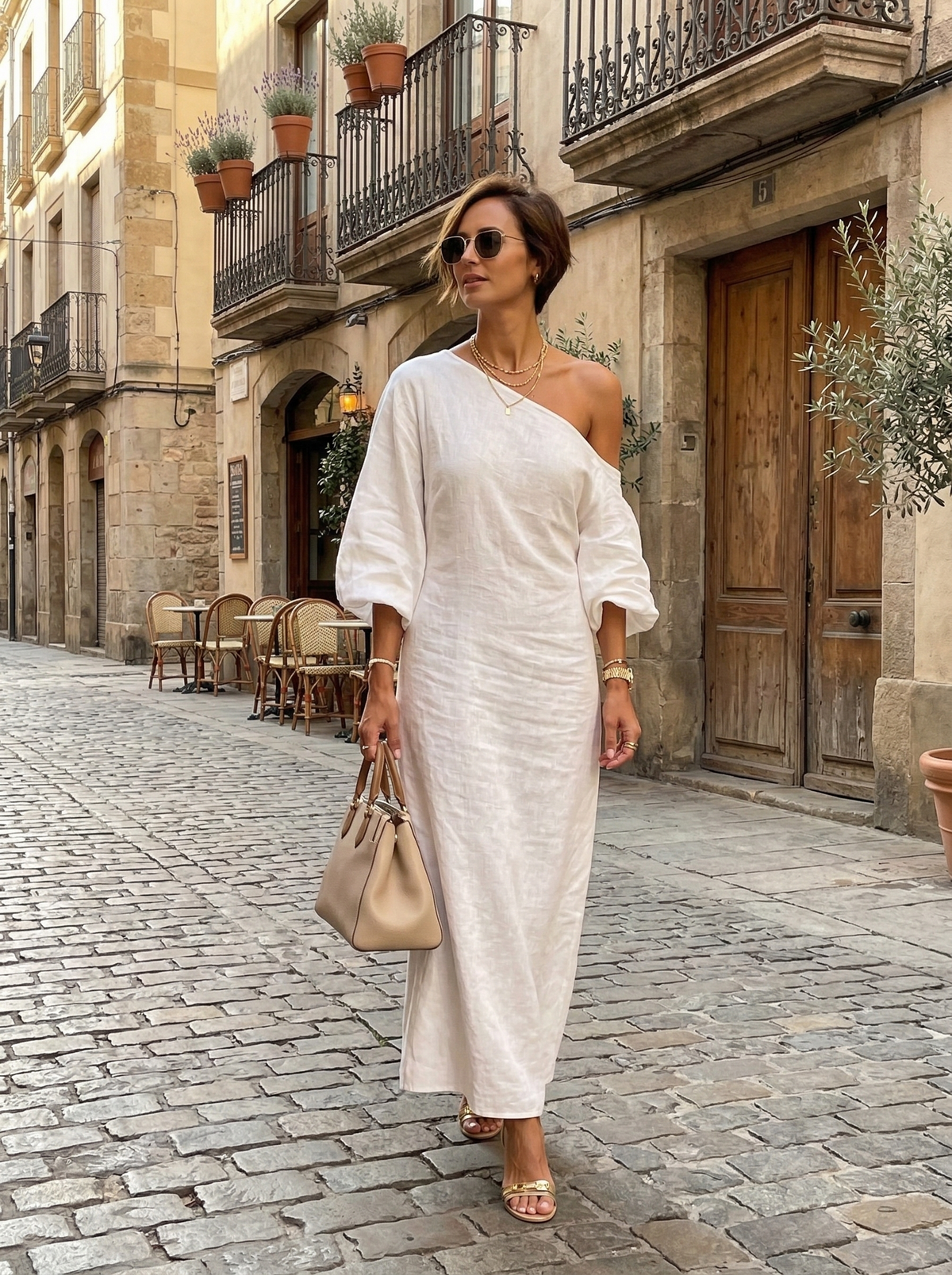 Candela | Vestit llarg de lli