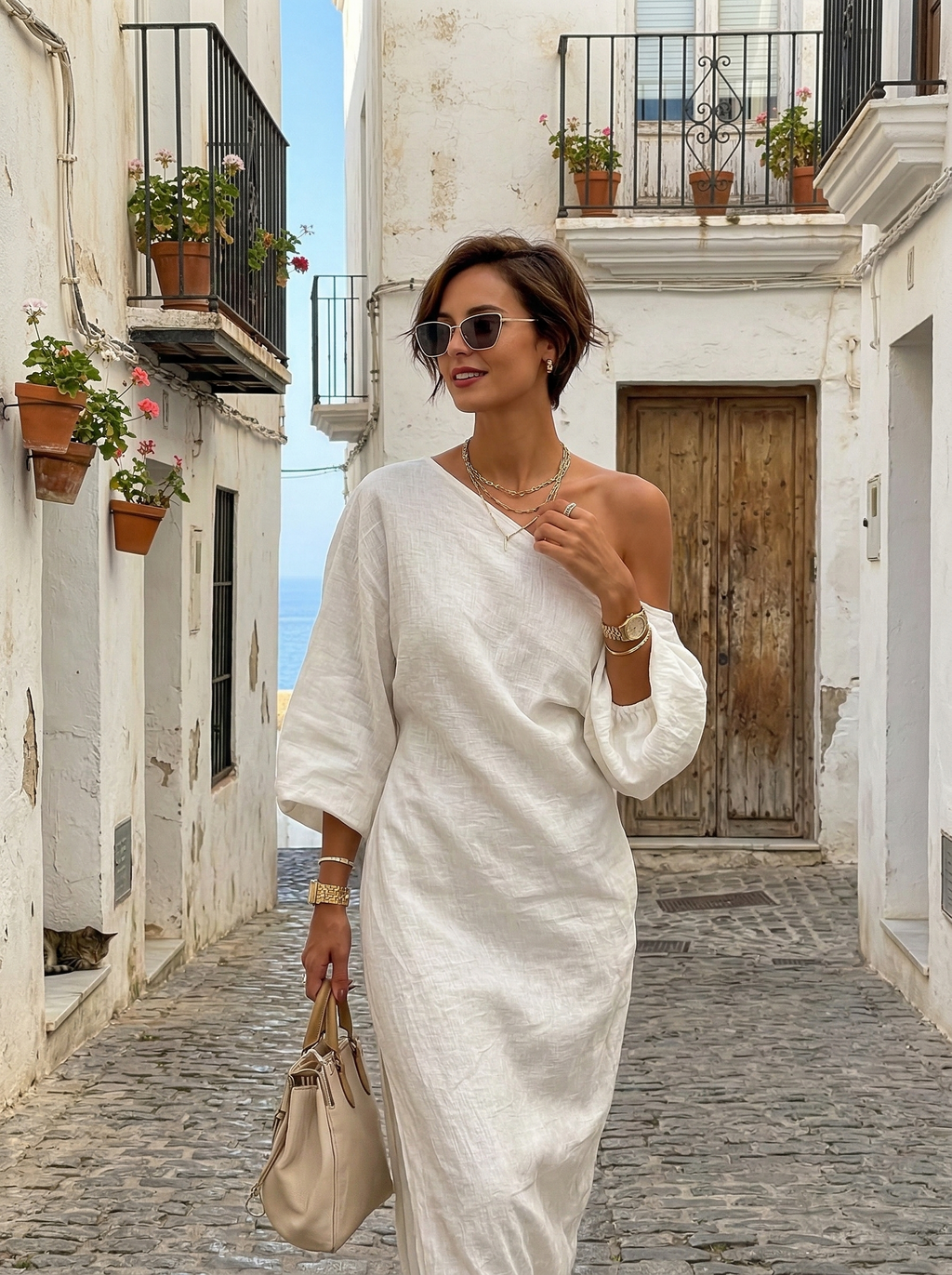 Candela | Vestit llarg de lli