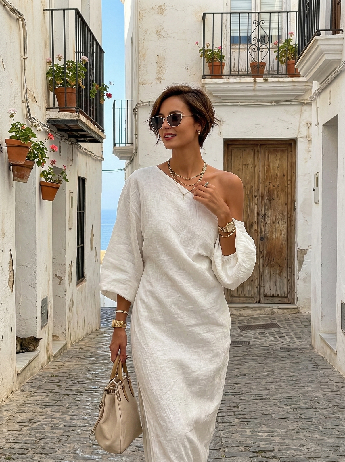 Candela | Vestit llarg de lli