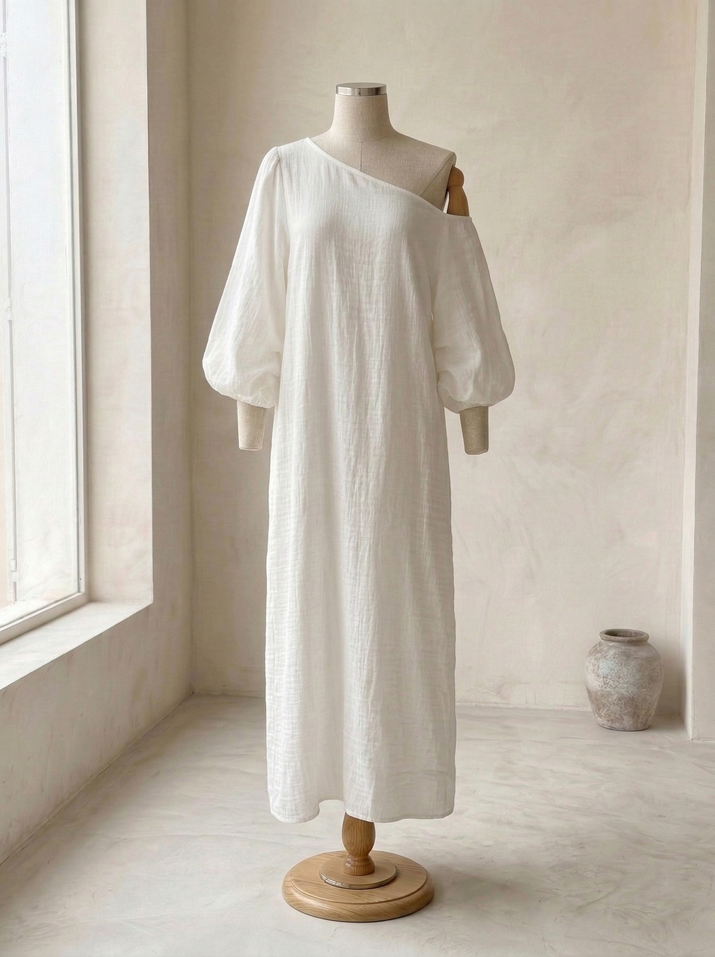 Candela | Vestit llarg de lli