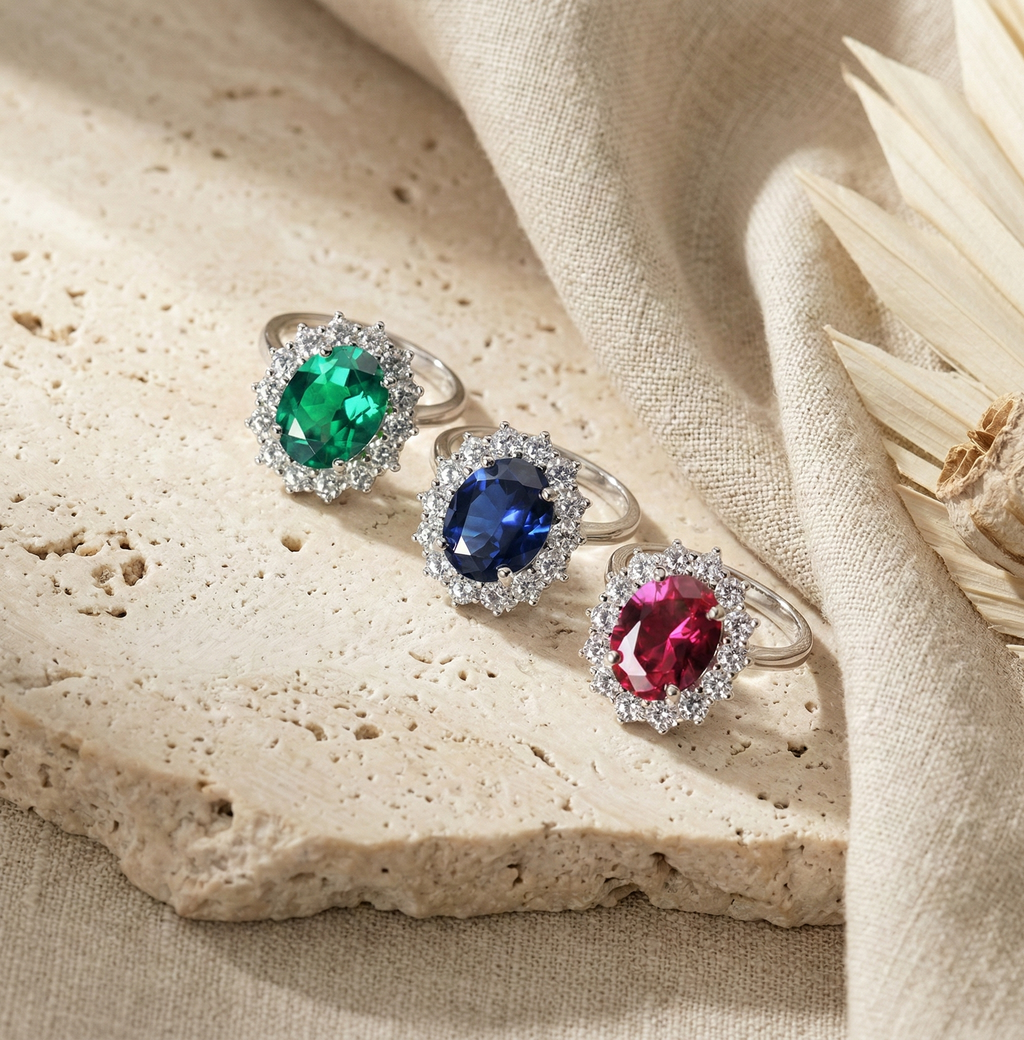 Bague saphir