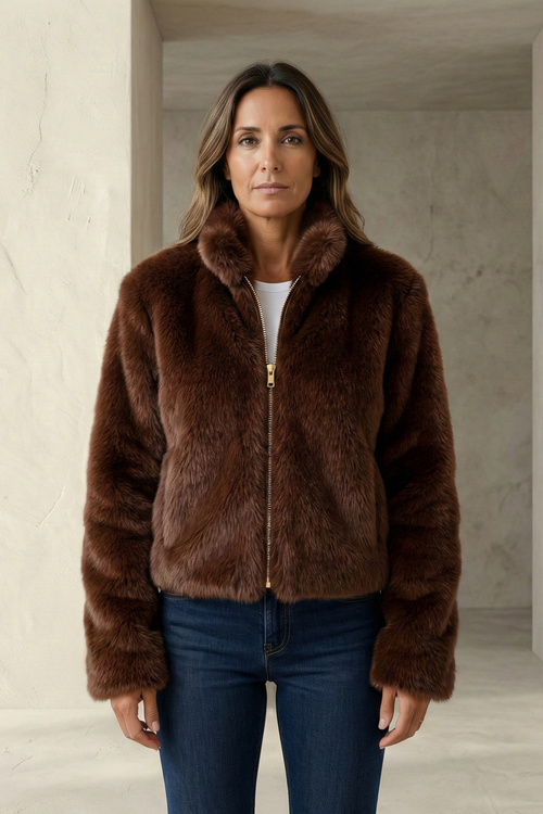 Manteau en fourrure