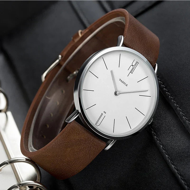 Reloj minimalista ultradelgado