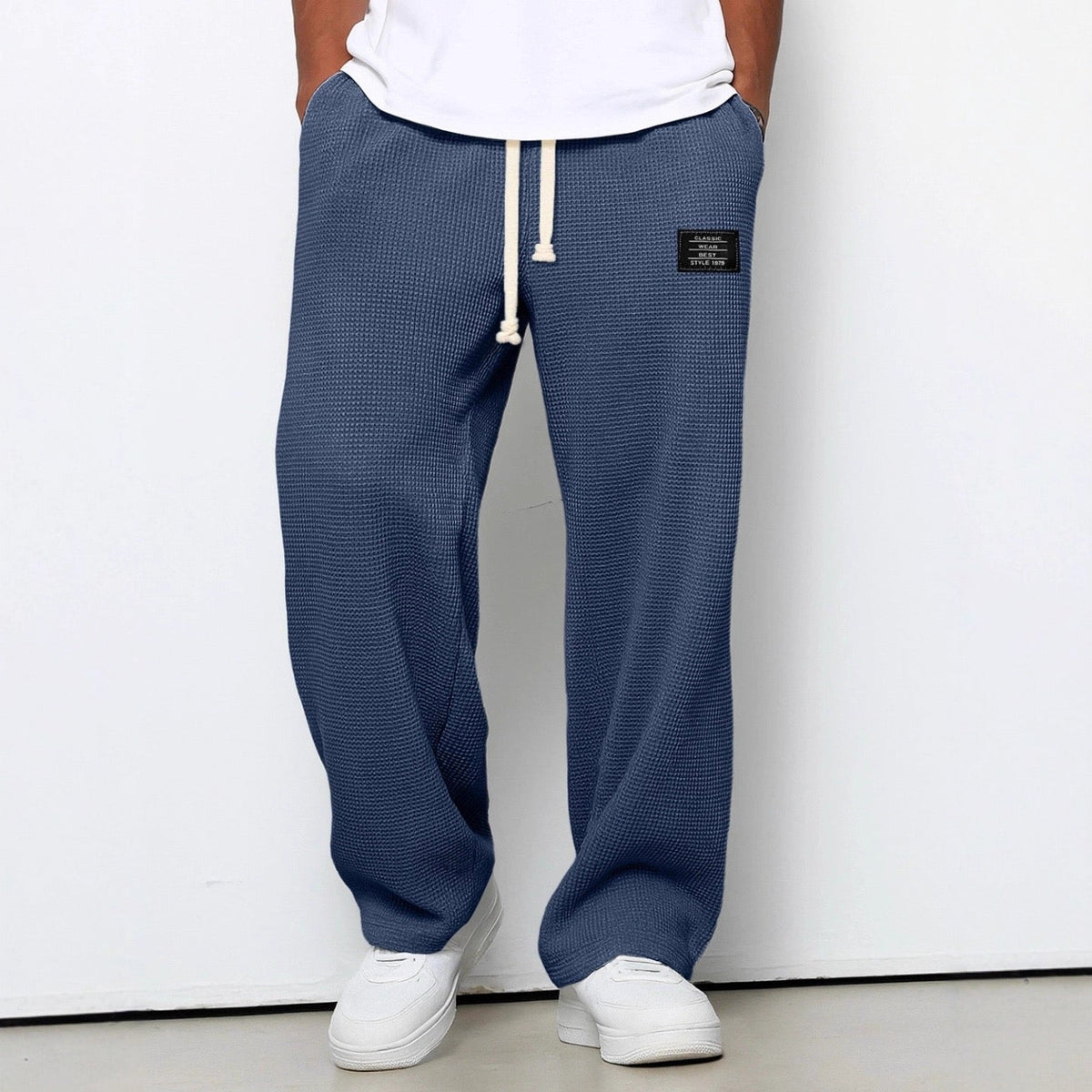 Pantalons amples d'inspiració italiana