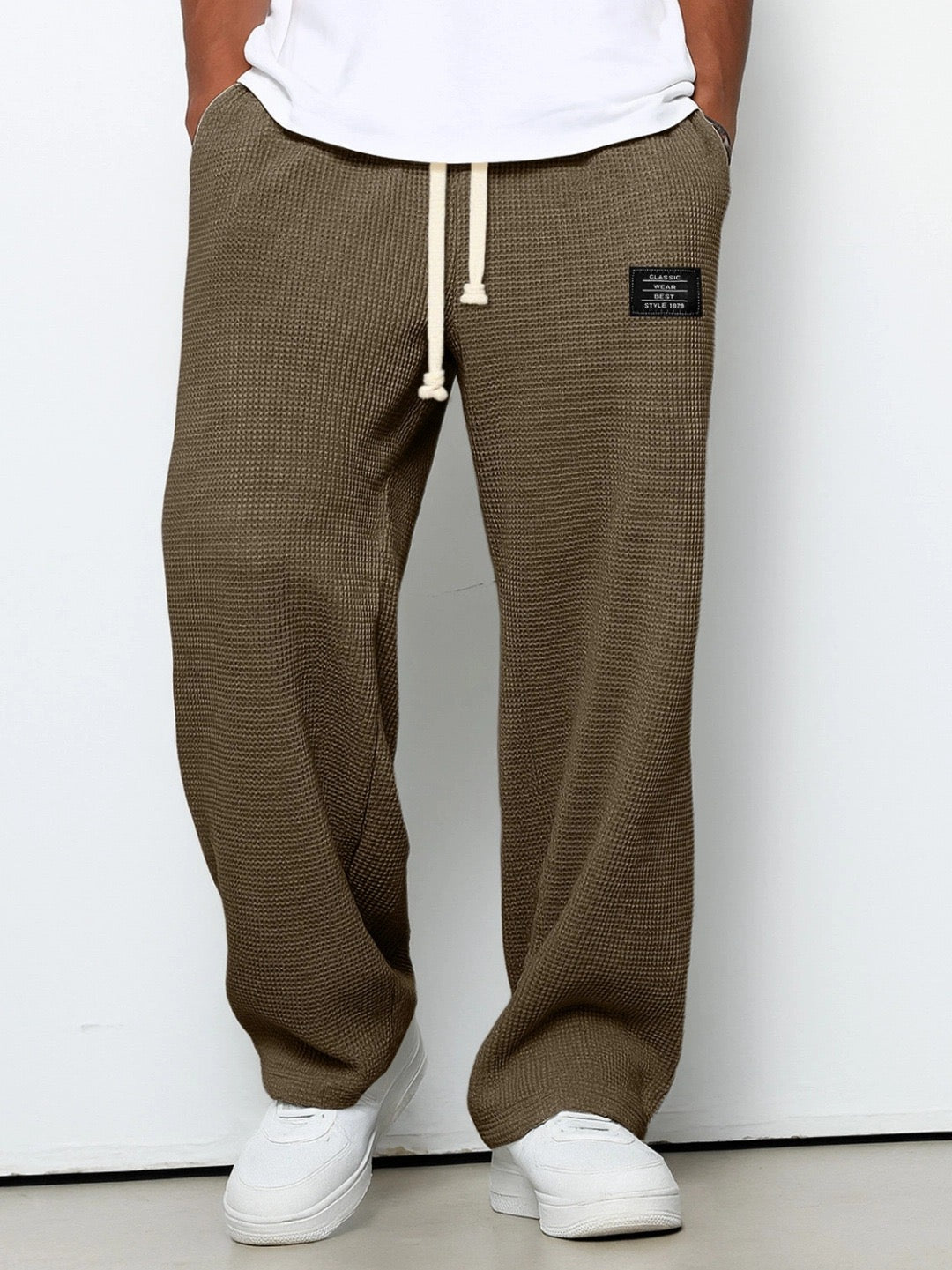 Pantalons amples d'inspiració italiana