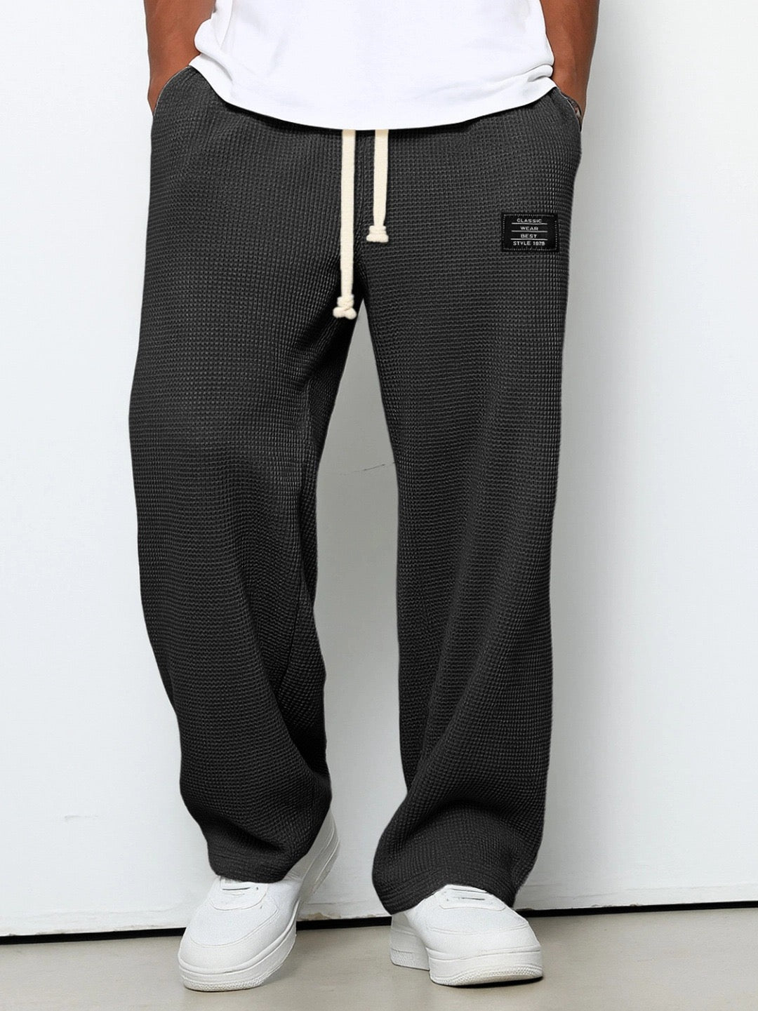 Pantalons amples d'inspiració italiana