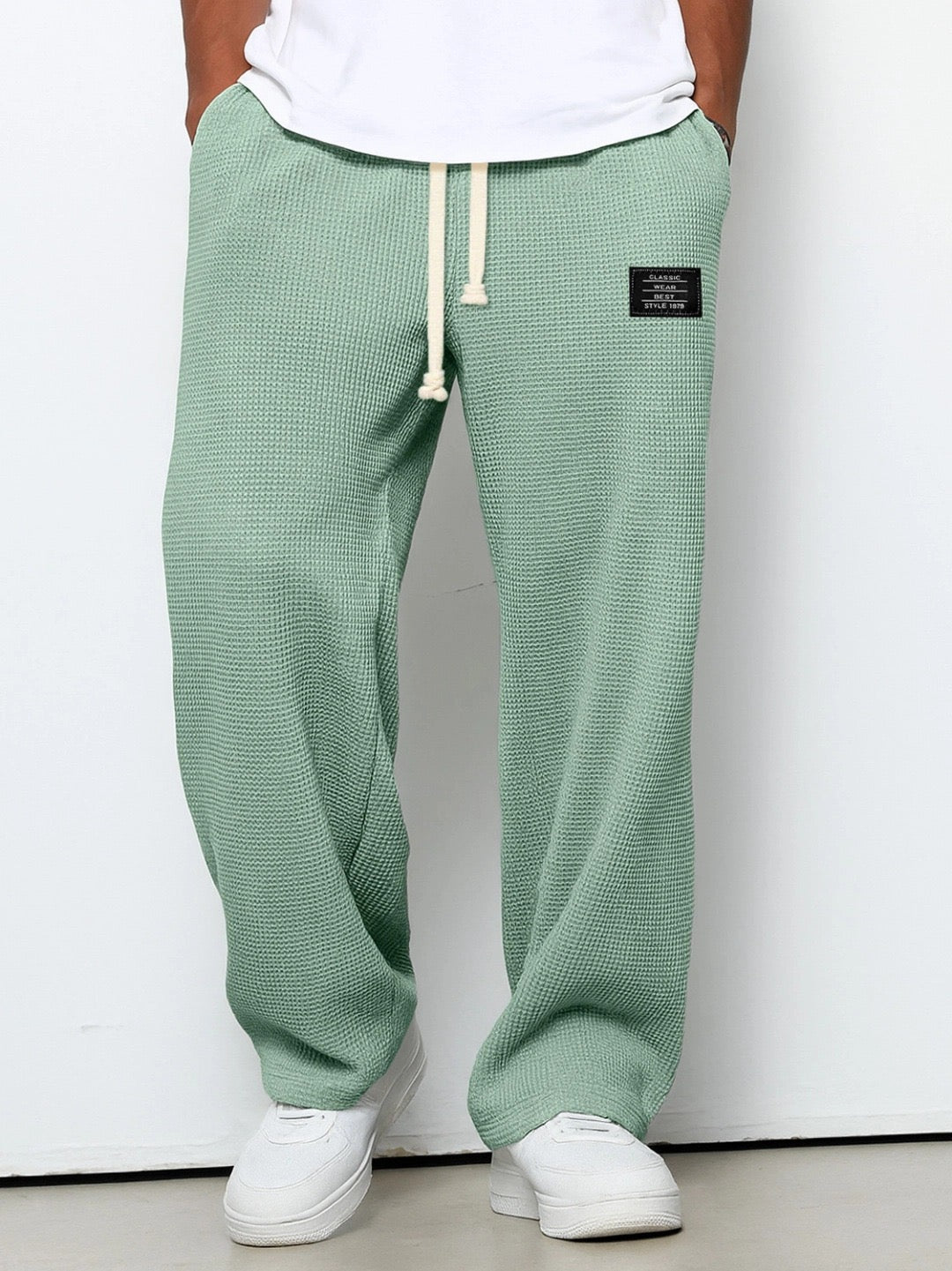 Pantalons amples d'inspiració italiana