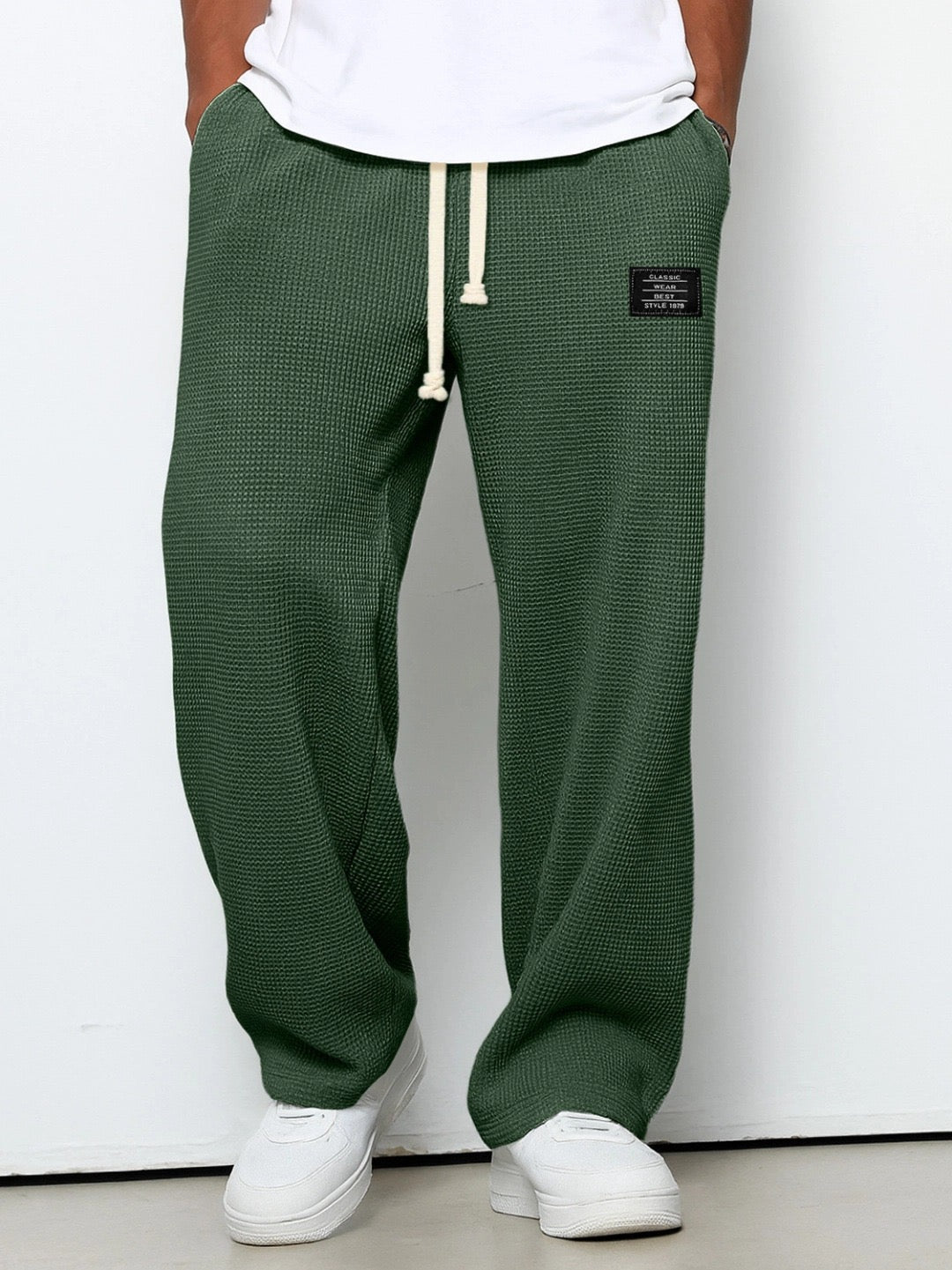 Pantalons amples d'inspiració italiana