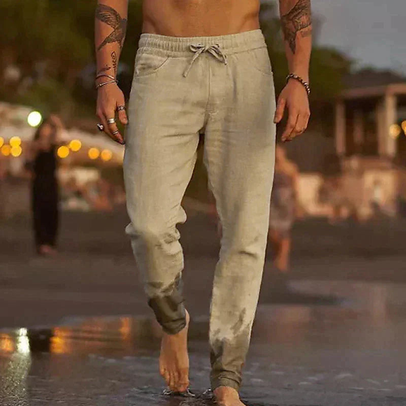 Pantalons de lli