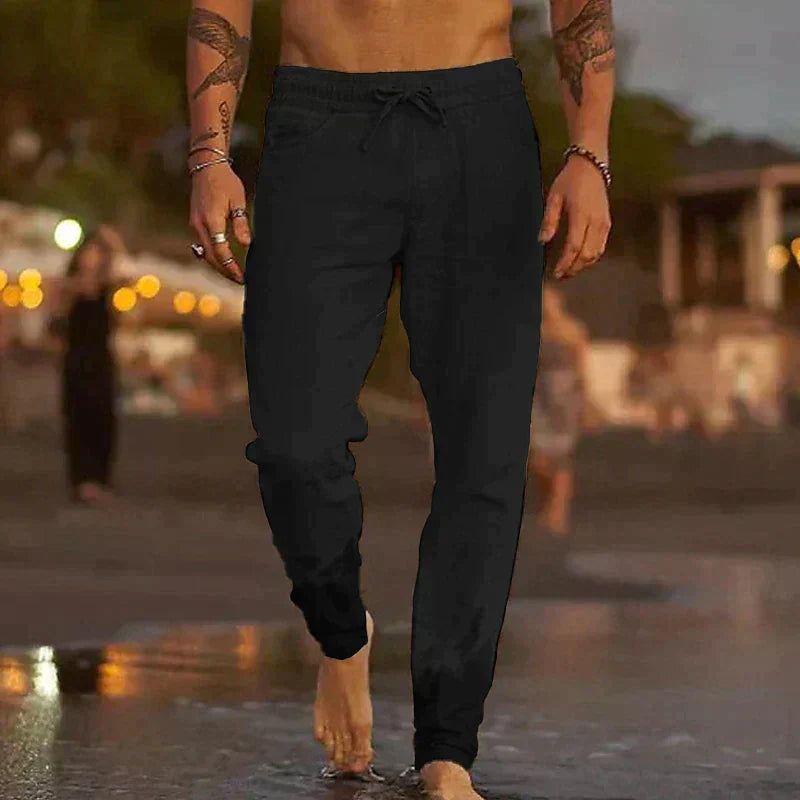 Pantalons de lli