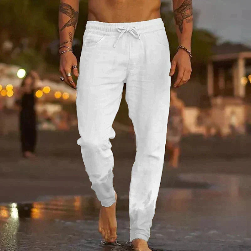 Pantalons de lli