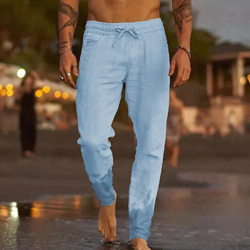 Pantalons de lli