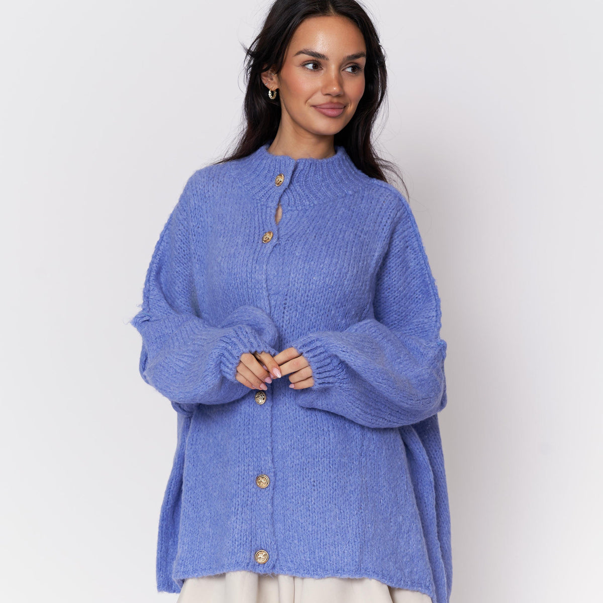 Cárdigan oversize "CozyGlam"