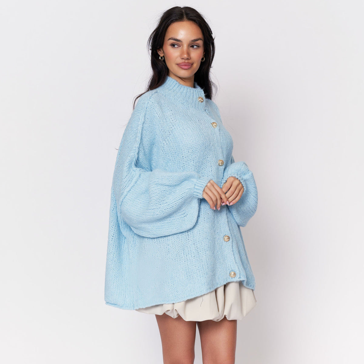 Cárdigan oversize "CozyGlam"