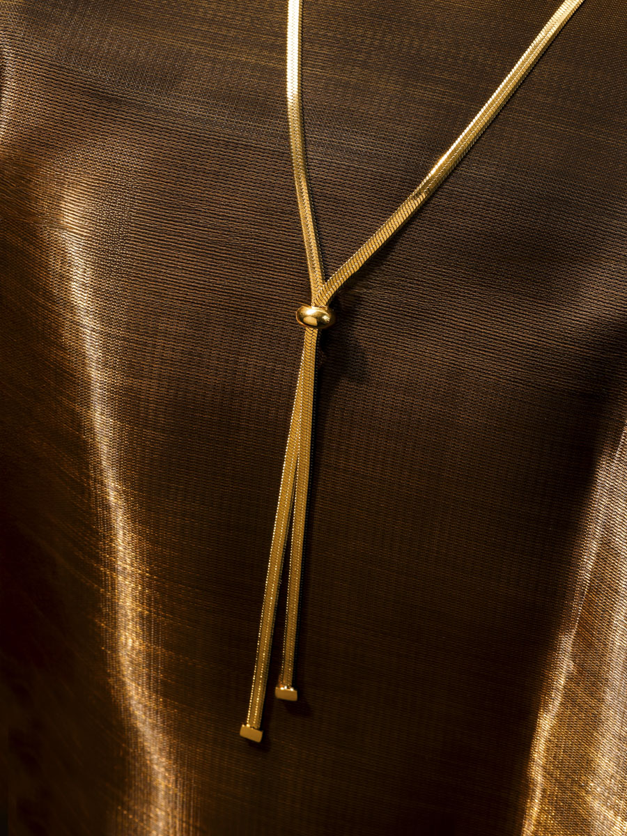 Catena elegante e setosa