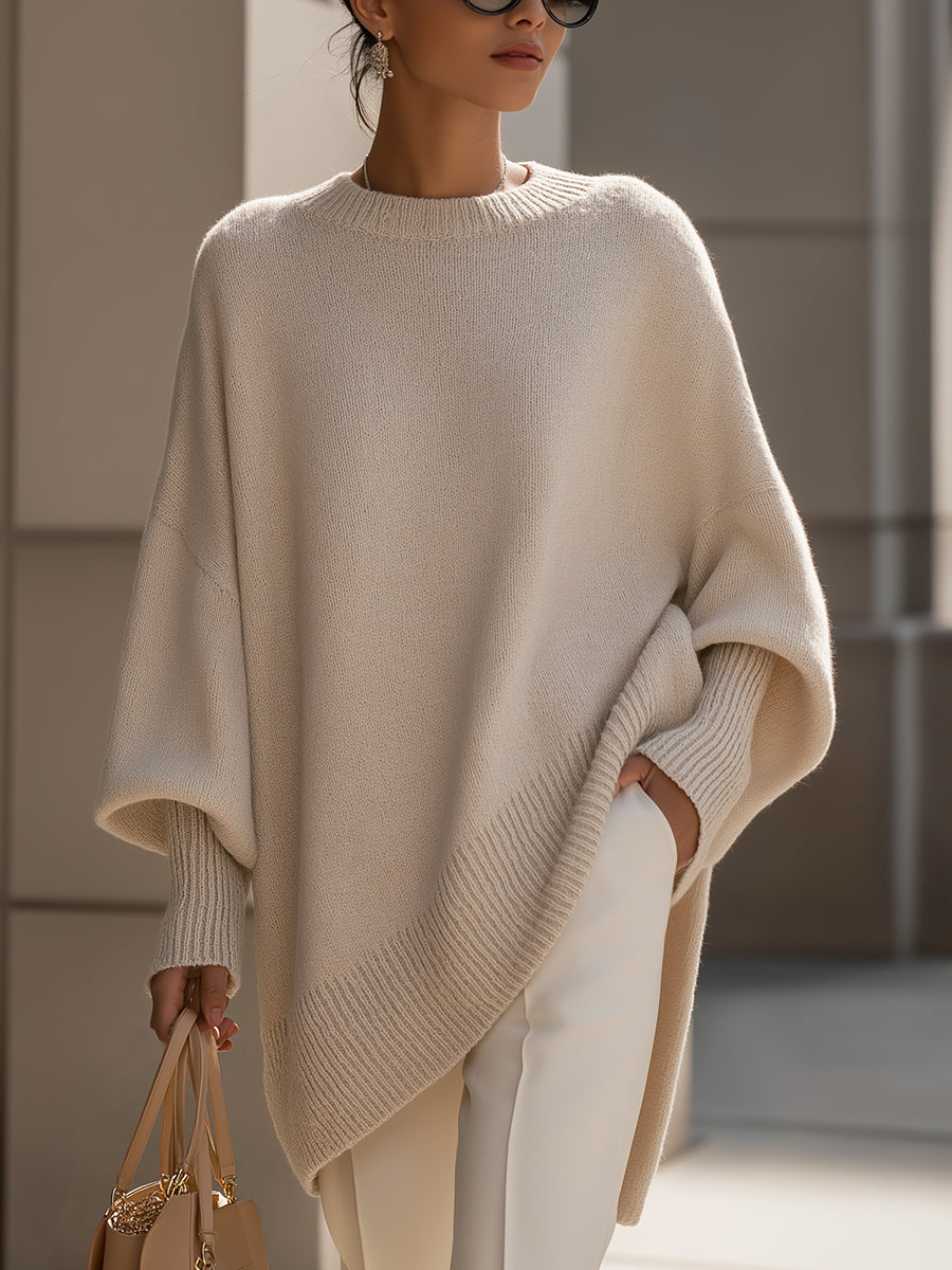 Isolde | Oversized drapert genser
