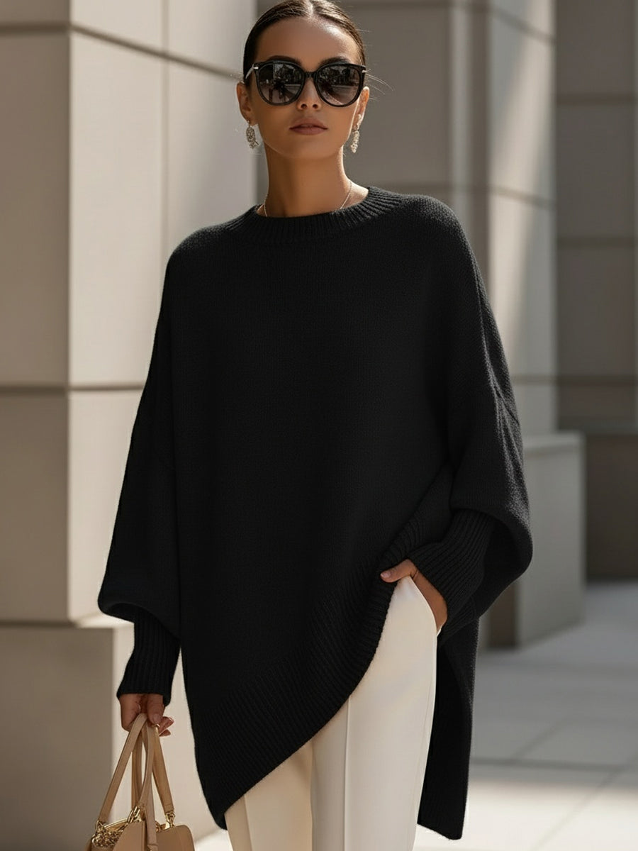 Isolde | Jersey oversize drapeado